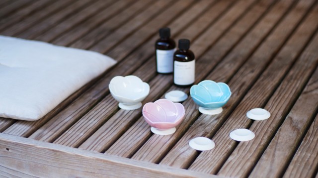 Aroma Flower(台座に置いた状態)